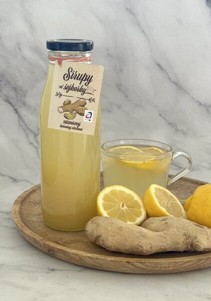 Zázvorový kořeněný citronem 0,5l